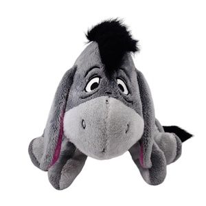 Eeyore Winnie the Pooh Soft Plush Stuffed  Animal  14” Disney Store Gray Donkey